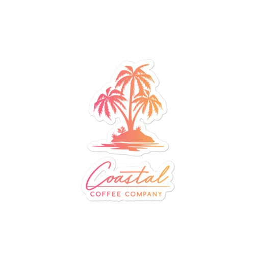 Bubble-free stickers - Coastal Coffee Company LLC