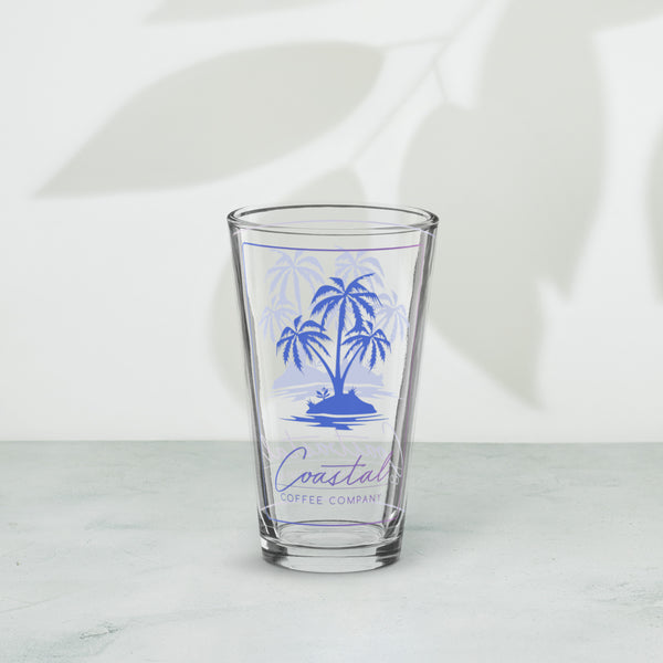 Shaker Branded Pint Glass - Coastal Coffee Company LLC