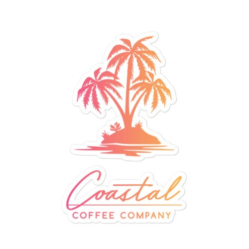 Bubble-free stickers - Coastal Coffee Company LLC